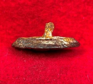 Confederate Block Infantry Coat Button - Narrow Block "I"