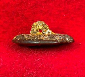 Confederate Block Infantry Coat Button - Narrow Block "I"