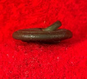 Confederate Infantry Cuff Button - "Script I"