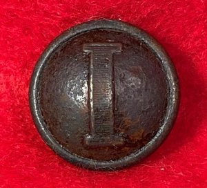 Confederate Lined Infantry Coat Button - "P. TAIT"