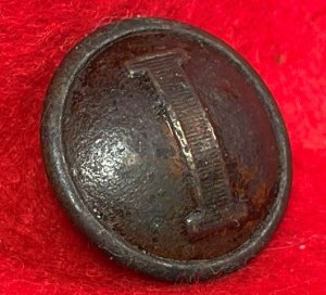 Confederate Lined Infantry Coat Button - "P. TAIT"
