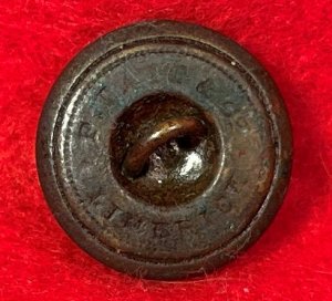Confederate Lined Infantry Coat Button - "P. TAIT"