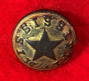 Mississippi Militia Coat Button