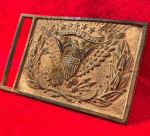 Federal Officer Sword Waist Belt Buckle