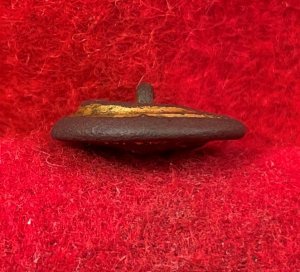 Louisiana State Seal Cuff Button - Confederate Copy