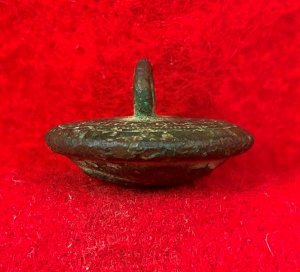 Confederate Rifleman Coat Button