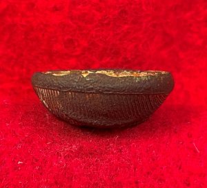 Confederate Staff Army Officer Coat Button - Rare Local