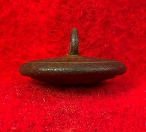Confederate Manuscript Artillery Coat Button