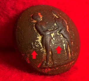 Kentucky Military Institute Coat Button 