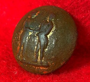Kentucky Military Institute Coat Button 