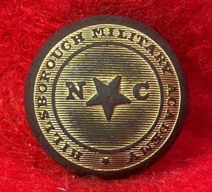 North Carolina Hillsborough Military Academy Coat Button