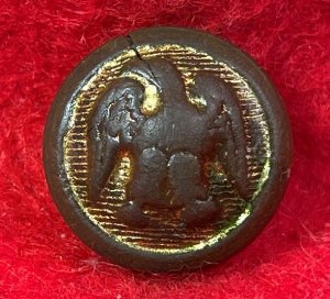 Confederate Army Officer Cuff Button