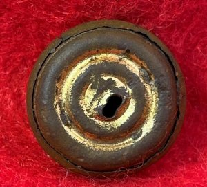 Confederate Army Officer Cuff Button