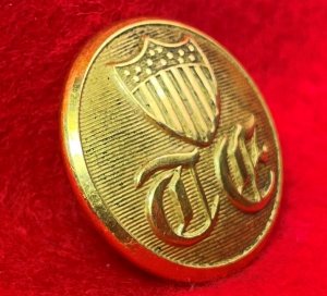 Federal Topographical Engineers Coat Button