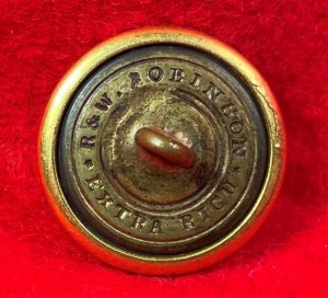Federal Topographical Engineers Coat Button