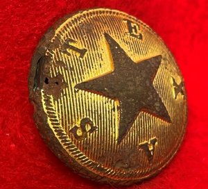 Texas Militia Coat Button