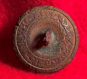 Texas Militia Coat Button