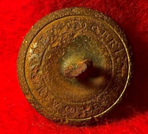 Texas Militia Coat Button