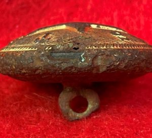 Texas Militia Coat Button