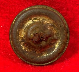 Georgia State Seal Coat Button