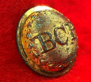 Baltimore City Police Coat Button