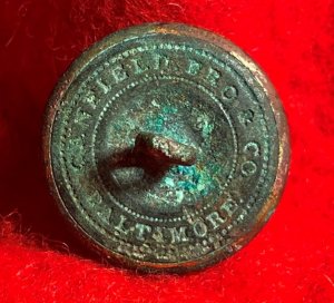 Baltimore City Police Coat Button