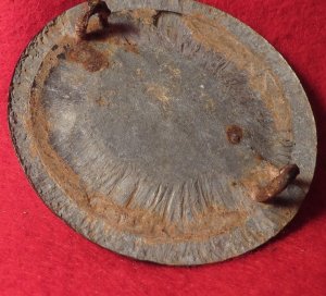 Eagle Plate - Gnawed or Carved?