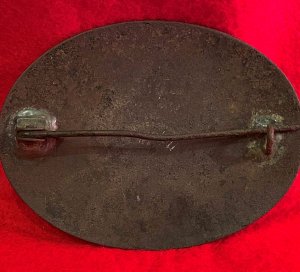 Virginia Militia Shoulder Belt Plate - Marked "JAMES S. SMITH & SONS / NEW YORK"