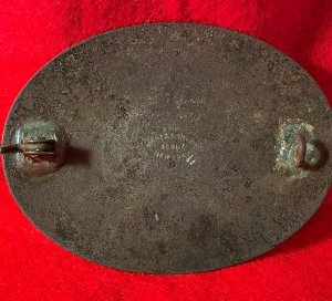 Virginia Militia Shoulder Belt Plate - Marked "JAMES S. SMITH & SONS / NEW YORK"