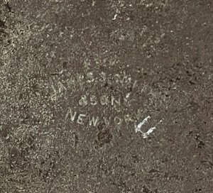 Virginia Militia Shoulder Belt Plate - Marked "JAMES S. SMITH & SONS / NEW YORK"