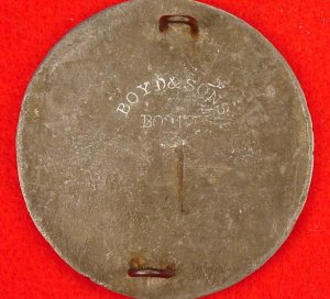 Eagle Plate - Stamped "BOYD & SONS / BOSTON" - High Quality