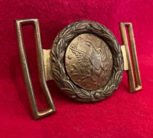 U.S. Militia Waist Belt Plate ca. 1850-1875 - The Buckle Pictured in "American Military Belt Plates"