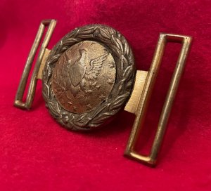 U.S. Militia Waist Belt Plate ca. 1850-1875 - The Buckle Pictured in "American Military Belt Plates"