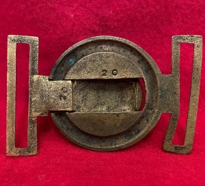 U.S. Militia Waist Belt Plate ca. 1850-1875 - The Buckle Pictured in "American Military Belt Plates"