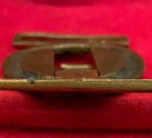 U.S. Militia Waist Belt Plate ca. 1850-1875 - The Buckle Pictured in "American Military Belt Plates"