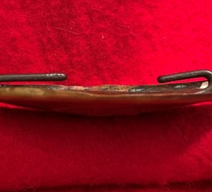 US Militia Small Oval Belt Plate ca. 1835-1845 - Published in Two Reference Books