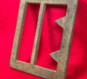 Confederate Frame Waist Belt Buckle - Heavy Thick Type - High Quality