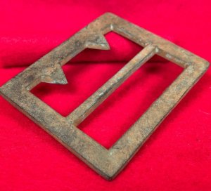 Confederate Frame Waist Belt Buckle - Heavy Thick Type - High Quality