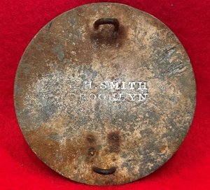 Eagle Plate - Stamped "W. H. Smith / Brooklyn" - High Quality