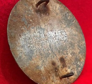 Eagle Plate - Stamped "W. H. Smith / Brooklyn" - High Quality