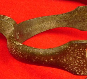 Confederate "Richmond" Cavalry Spur - Published - Mississippi Cavalry
