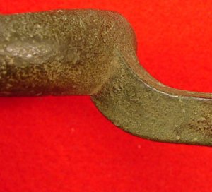 Confederate "Richmond" Cavalry Spur - Published - Mississippi Cavalry