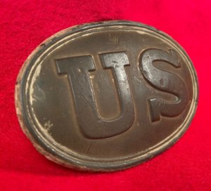 US Belt Plate - Partially Marked "W. H. WILKINSON SPRINGIELD, MASS." & "T. J. SHEPPARD"