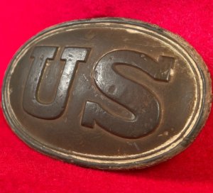 US Belt Plate - Partially Marked "W. H. WILKINSON SPRINGIELD, MASS." & "T. J. SHEPPARD"