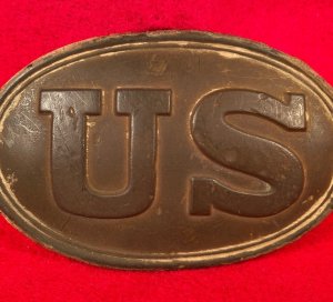 US Belt Plate - Partially Marked "W. H. WILKINSON SPRINGIELD, MASS." & "T. J. SHEPPARD"