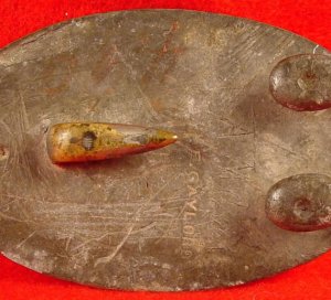 US Waist Belt Plate - Supplier Marked "E. GAYLORD" & Inscribed "A M COOK"- High Quality