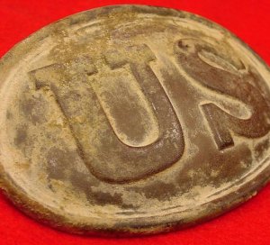 US Waist Belt Plate - Supplier Marked "E. GAYLORD" - Excavated