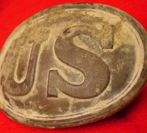 US Waist Belt Plate - Supplier Marked "E. GAYLORD" - Excavated