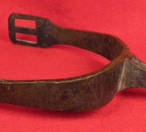 Confederate Spur - Actual Spur Pictured in "American Spurs"