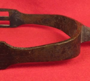 Confederate Spur - Actual Spur Pictured in "American Spurs"